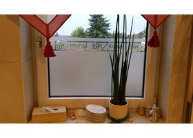 Sichtschutz Badezimmer - Steinmaus Druck